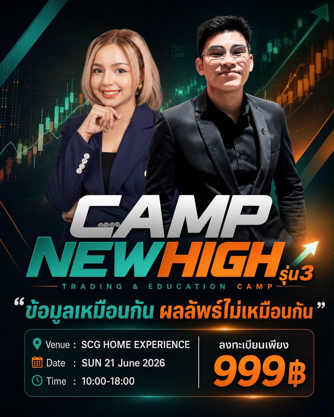 Camp NewHigh รุ่น 3 event poster